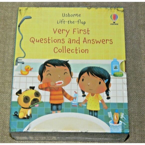 Very First Questions and Answers Set 4 Books Children’s Lift The Flap Us… - Picture 1 of 7